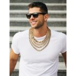 14K 12mm Diamond-cut Rope with Fancy Lobster Clasp Chain - Image 7