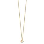 10K Tri-color w/12K Accents Diamond Black Hills Gold Necklace - Image 2