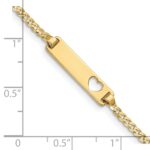 10k Flat Curb Link ID Bracelet - Image 3