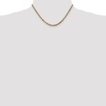 10k 3.5mm Diamond-cut Rope Chain - Image 4