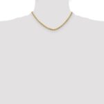 10k 3.75mm Diamond-cut Rope Chain - Image 4