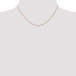 10k 1mm Carded Singapore Chain - Image 4