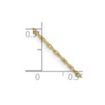 10k .8mm Lite-Baby Rope Chain - Image 5