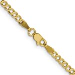 10K 3.1mm Lightweight Flat Cuban Chain - Image 3