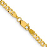 10K 3.7mm Lightweight Flat Cuban Chain - Image 3