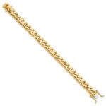 10k 10.7mm Hand-polished Miami Cuban Link Bracelet - Image 3