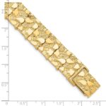 10k 15.0mm NUGGET Bracelet - Image 3