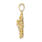 14k Large Sagittarius Zodiac Charm - Image 2