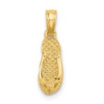 14K JAMAICA Flip-Flop Charm