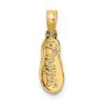 14K JAMAICA Flip-Flop Charm - Image 3