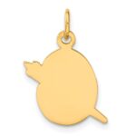 10k Enameled Artist Palette Charm - Image 4