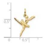 10k Ballerina Charm - Image 3
