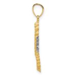 10K w/Rhodium Seahorse Charm - Image 2