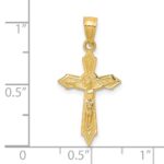 10k Crucifix Pendant - Image 3