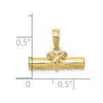 10k 3-D Diploma Pendant - Image 3