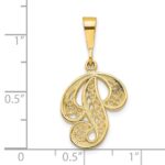 10k Initial P Pendant - Image 3
