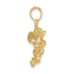 10k Cupid w/Bow and Arrow Charm - Image 2