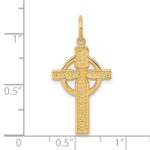 10K Iona Cross Charm - Image 3