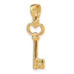 10K Polished 3-D Key Charm - Image 5