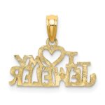 10k I HEART MY JEWELER Charm - Image 4