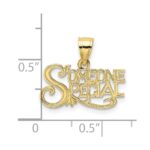 10k SOMEONE SPECIAL Charm - Image 3