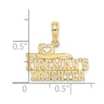 10k FIREMAN'S DAUGHTER Charm - Image 3