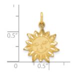 10k Sun Charm - Image 3