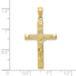 10k INRI Crucifix Pendant - Image 3
