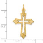 10k Cross Charm - Image 3
