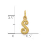 10k Initial S Charm - Image 3