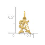 10K Initial A Charm - Image 3