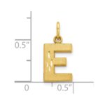 10k Initial E Charm - Image 3