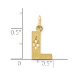 10k Initial L Charm - Image 3