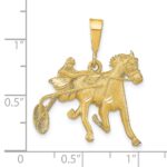 10K Horse Racing Charm - Image 3