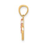 10K Two-Tone Small 15 ANOS Charm - Image 2