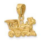 10K 3-D Locomotive Pendant - Image 5