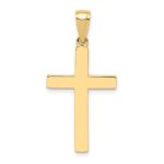 10k Polished Cross Pendant