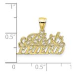 10K BEST FRIEND Pendant - Image 3