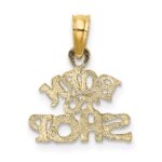 10K BORN TO SHOP Charm - Image 4