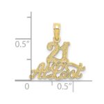 10K 21 AT LAST Pendant - Image 3