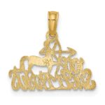 10K 100% SAGITTARIUS Zodiac Charm - Image 4