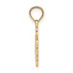 10K I'D RATHER BE SAILING Charm - Image 2