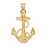 10k 2-D Anchor with Rope Pendant - Image 3
