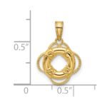 10K Life Preserver Charm - Image 3