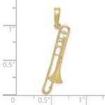 10K Trombone Pendant - Image 3