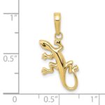 10k Gecko Pendant - Image 4