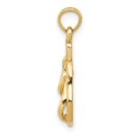 10k  3D Flip Flops Pendant - Image 2