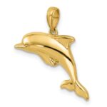 10k Dolphin Pendant - Image 5