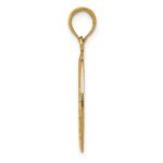 10k Saint Christopher Medal Pendant - Image 2