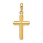 10k Cross Pendant